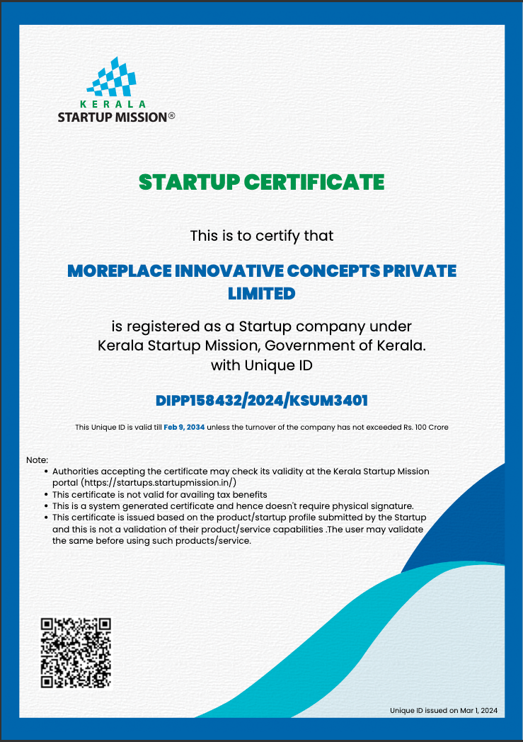 Startup Kerala Certification